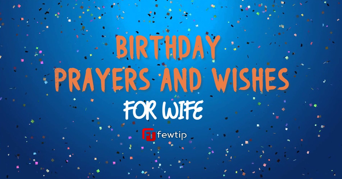 Birthday prayers for wife