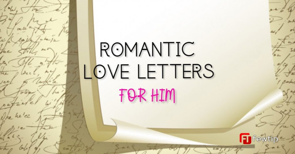 cute love letters for him