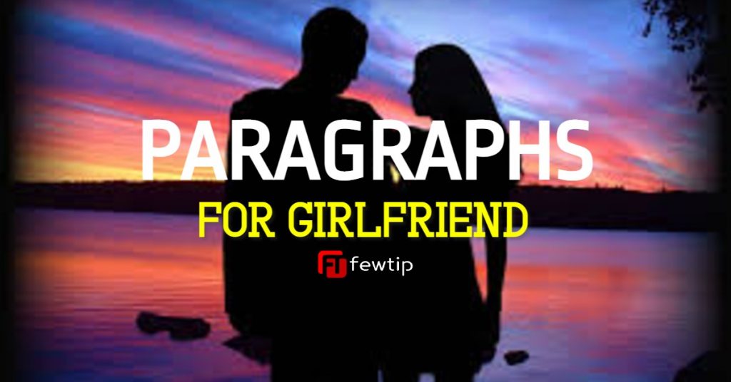 paragraphs for girlfriend