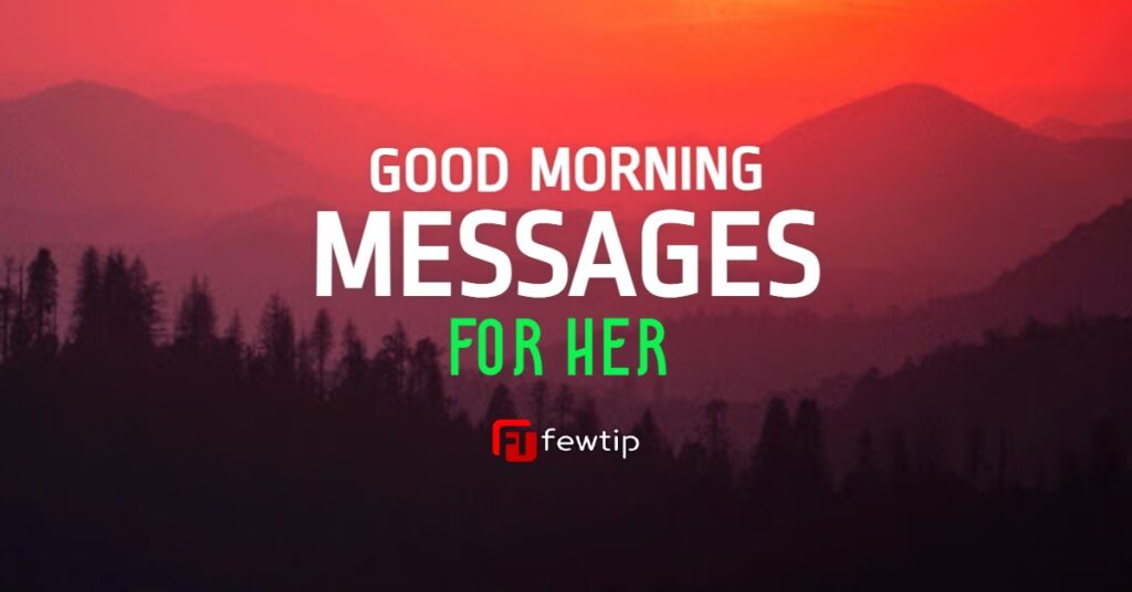 good morning messages for her